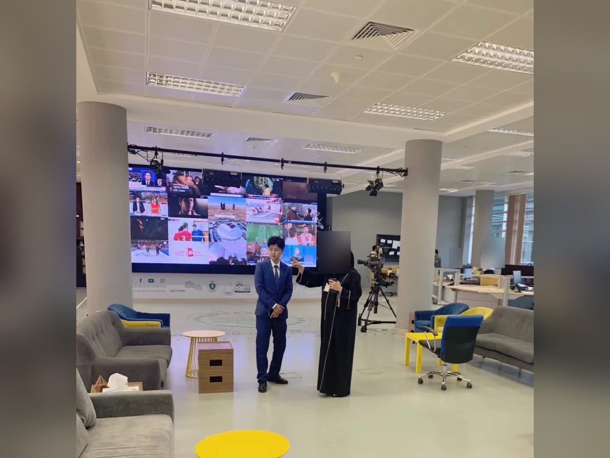 Founder interviewed by UAE media in Dubai