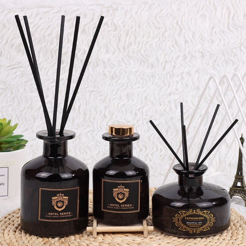 Living-room aroma bottle w/ rattan sticks