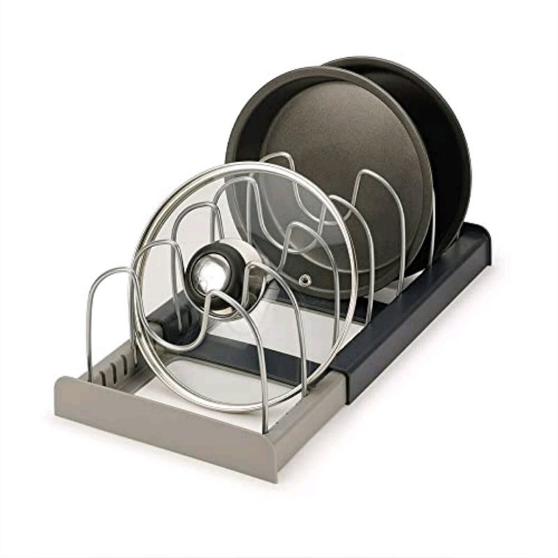 Extendable lid & dish rack