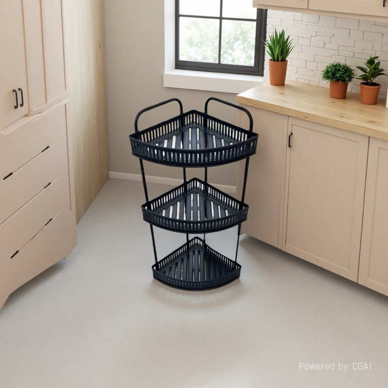 3-tier hanging storage rack