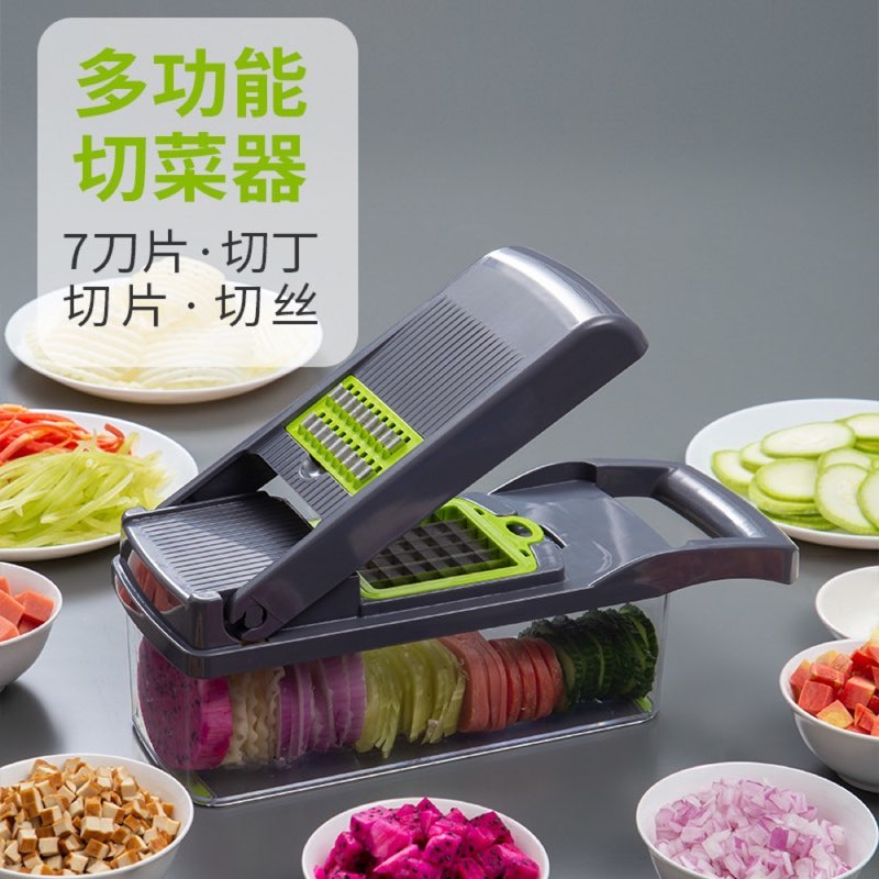 Vegetable dicer — julienne & cube