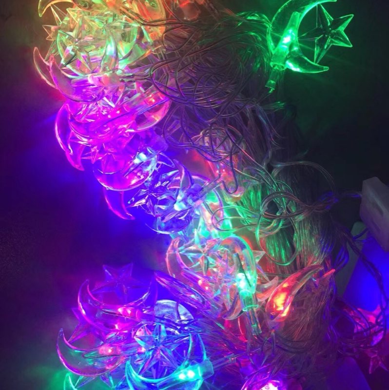 Dual-color star & moon light (24 LEDs)